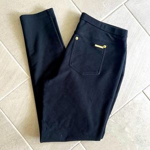 Michael Kors Pull On Black Pant, Medium